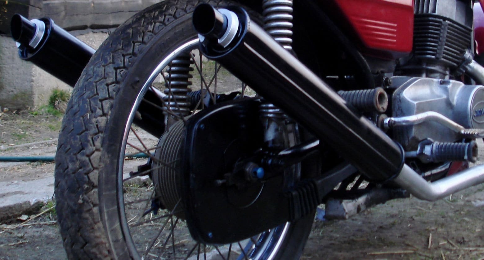фото глушителя мотоцикла